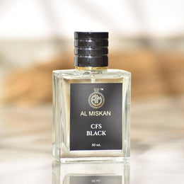 CFS BLACK Perfume with Fresh Woods & Spice