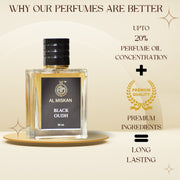 Black Oudh Perfume - Arabic Woody Fragrance