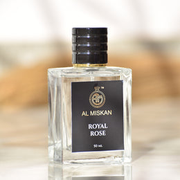 ROYAL ROSE Eau de Parfum – Elegant Floral Perfume with Damask Rose & Amber
